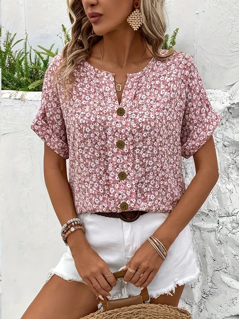 Lillie™ |Haut d’Été à Boutons