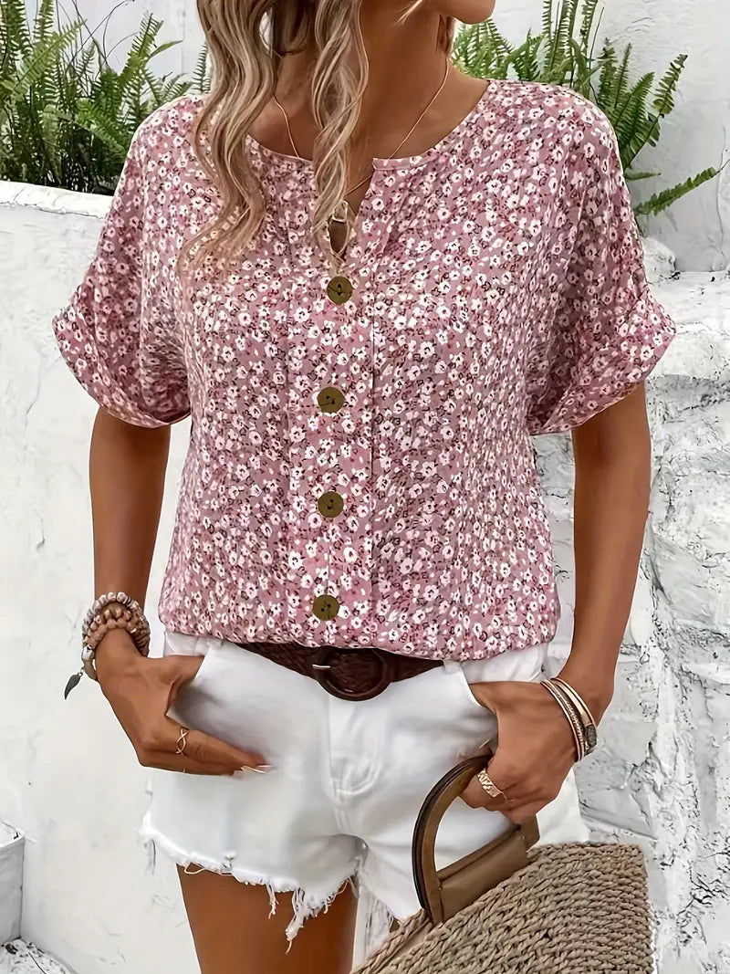 Lillie™ |Haut d’Été à Boutons