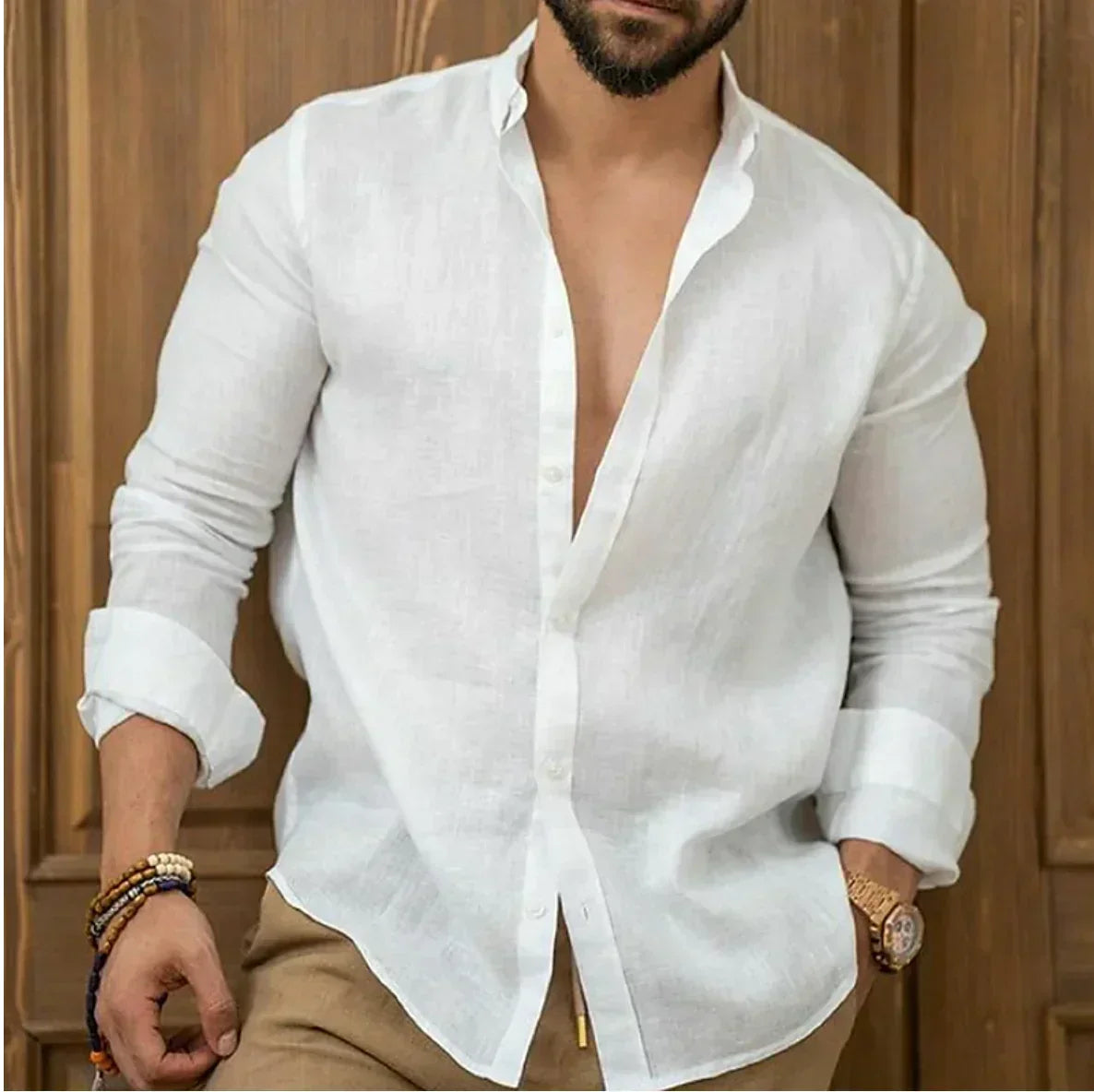 Wesly™ | Chemise de plage en lin