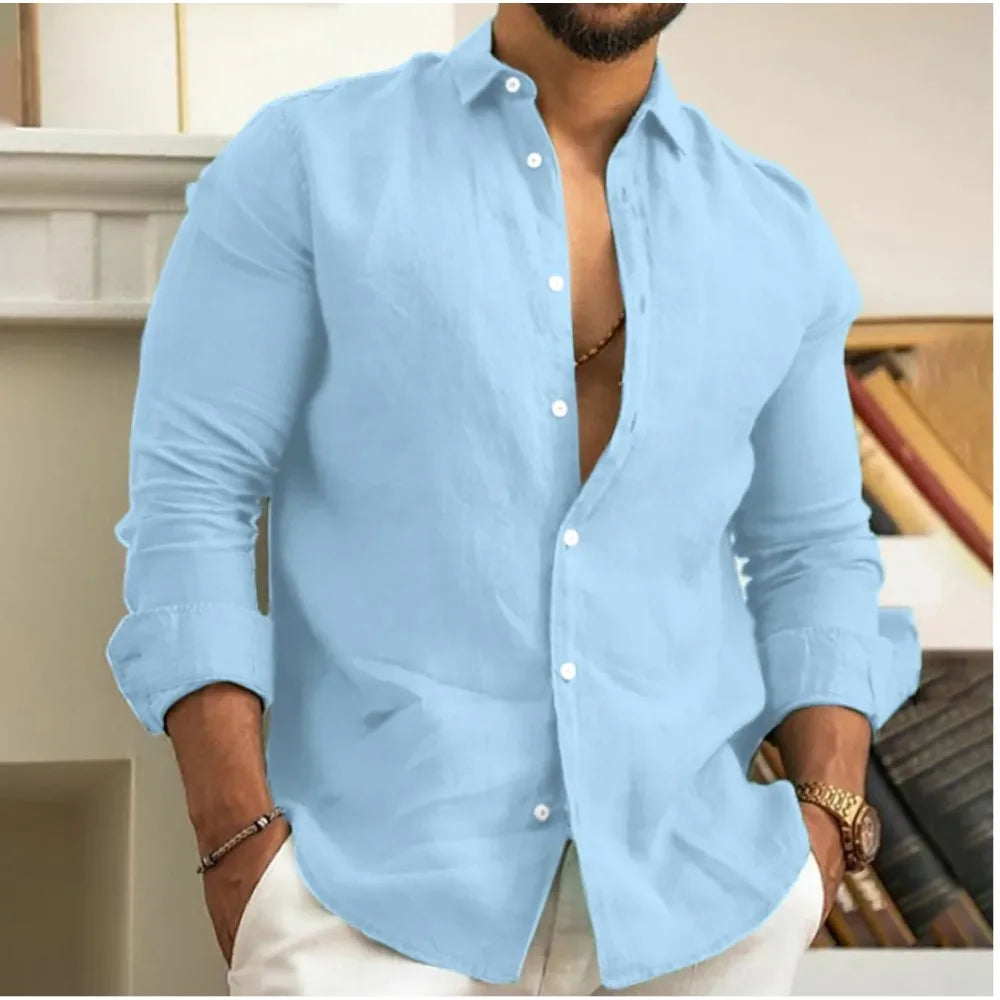 Wesly™ | Chemise de plage en lin