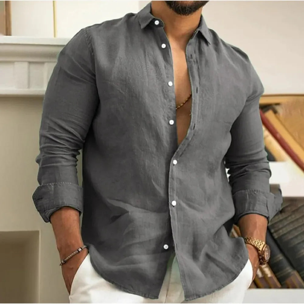 Wesly™ | Chemise de plage en lin