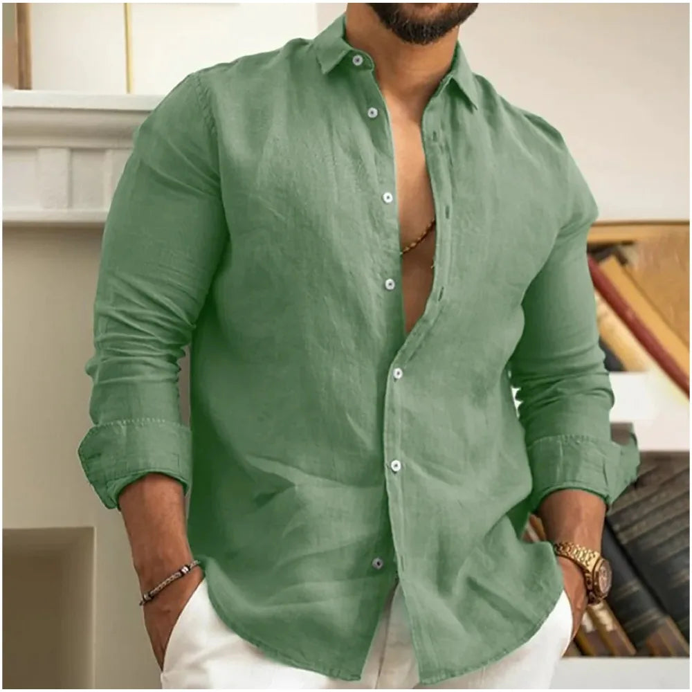 Wesly™ | Chemise de plage en lin
